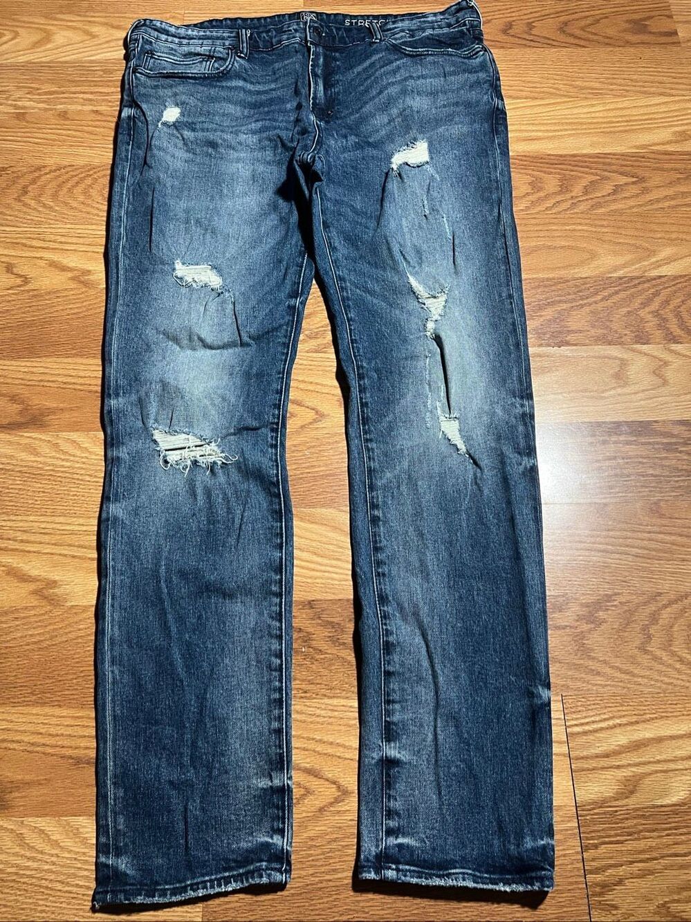 Prps Men’s Le Sabre Stretch Distressed Jeans 40